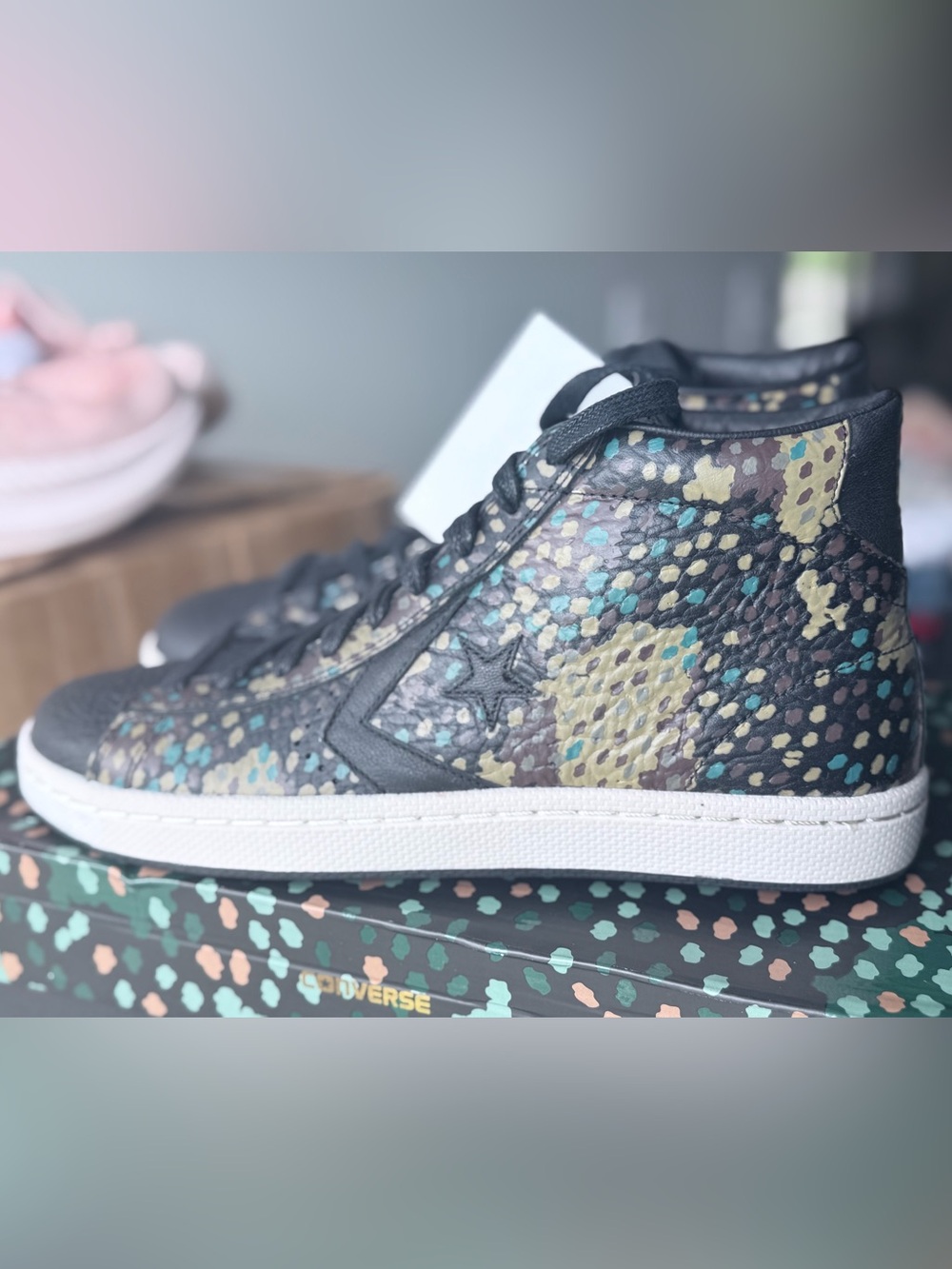 Converse Cons Pro Leather "Painted Camo"